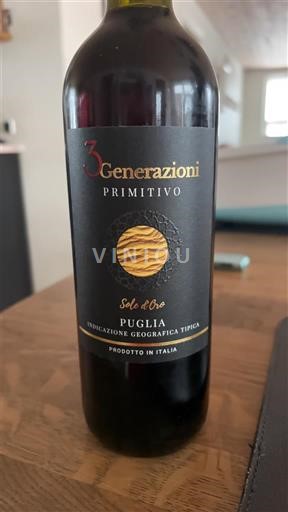 Apulien Ospecificerad 3 Generazioni Sole d'Oro Icke årgångsbetecknad