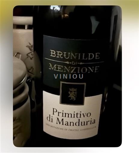 Puglia Primitivo di Manduria Brunilde di Menzione 2024