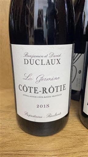 Valle del Ródano Côte-rôtie Duclaux La Germine 2018