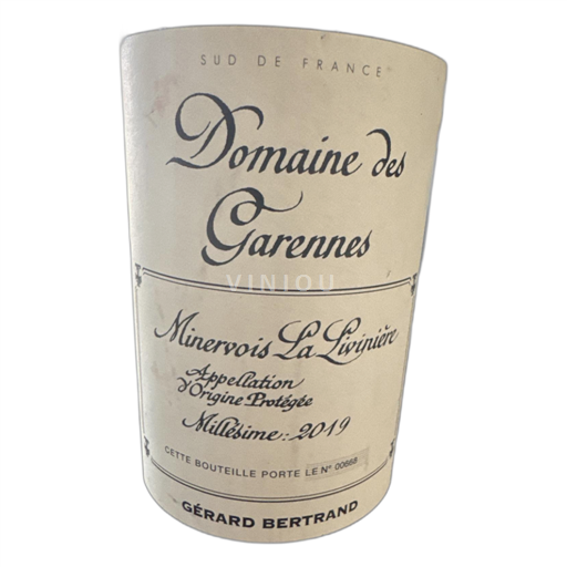 Languedoc Minervois-la-Livinière Domaine des Garennes 2019