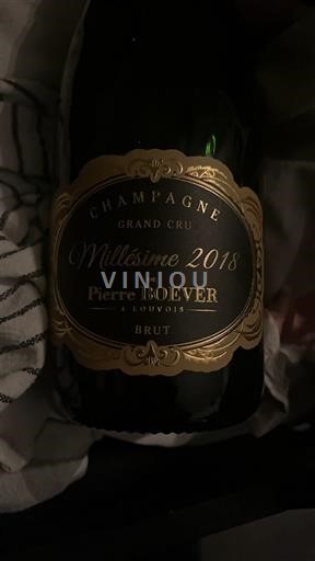 Champagne Sâm-panh Grand Cru Pierre Boever 2018
