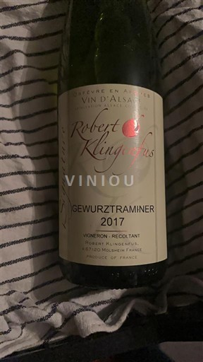 Elzas Gewurztraminer Robert Kling 2017