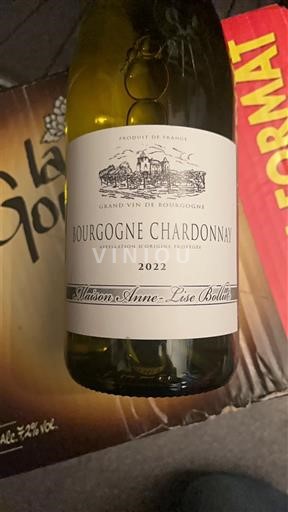 Bourgogne Bourgogne Chardonnay Maison Anne-Lise Bellot 2022