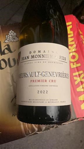 Bourgogne Không được chỉ định Premier Cru Domaine Jean Monnier & Fils 2022