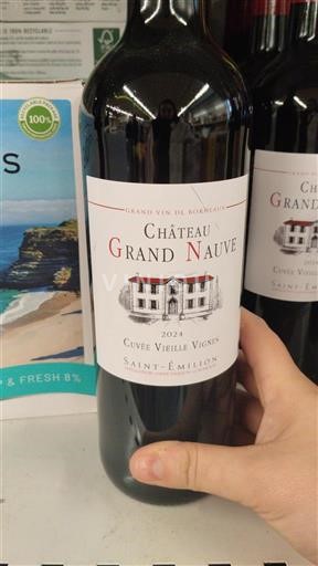 Bordeaux Saint-Émilion Château Grand Nauve Vieilles Vignes 2021