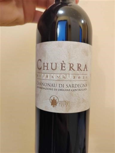 Sardinia Cannonau de Sardaigne Antichi Poderi Jerzu Chuèrra Riserva 2021