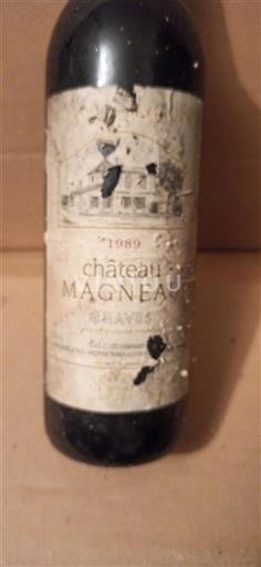Bordeaux Graves Château Magneau 1989