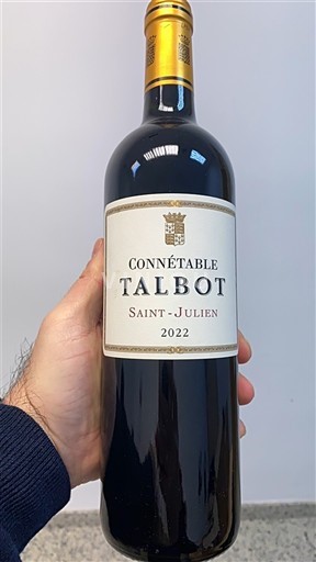 Bordeaux Saint-Julien Château Talbot Connétable 2022