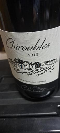 Beaujolais Chiroubles Steve Charvet 2019