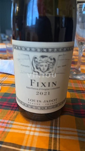 Burgundy Fixin Louis Jadot 2021
