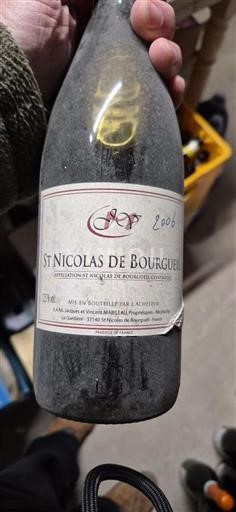 Thung lũng sông Loire Saint-Nicolas-De-Bourgueil Domaine La Marinière 2006