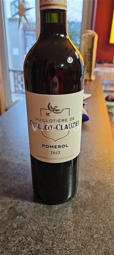Bordeaux Pomerol Guillot-Clauzel Guillotière de Guillot-Clauzel 2022
