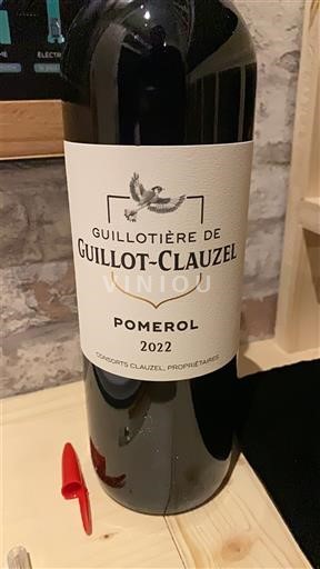 Bordeaux Pomerol Guillot-Clauzel Guillotière de Guillot-Clauzel 2022