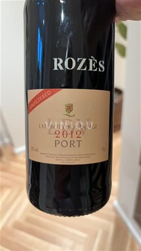 Bồ Đào Nha Porto Rozès Late Bottled Vintage 2012
