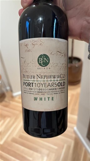 Portugal Oporto Butler Nephew & Co 10 Years Old White Sin añada