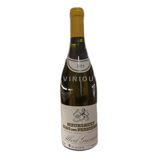 Vin Blanc sec Clos des Perrières - 1er Cru Albert Grivault 2021 France Bourgogne Meursault AOC