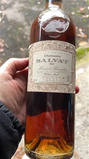Roussillon Muscat de Rivesaltes Domaine Salvat 2002