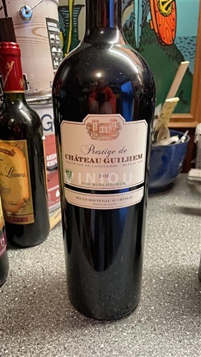 Langvedok Malepère Château Guilhem Prestige 2016
