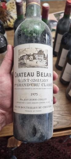 Бордо Сен-Емільйон Grand Cru Château Belair 1975