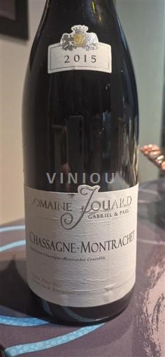 Bourgogne Chassagne-montrachet Domaine Jouard 2015