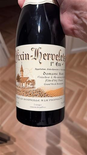 Bourgogne Không được chỉ định Premier Cru Domaine Badoz 2015