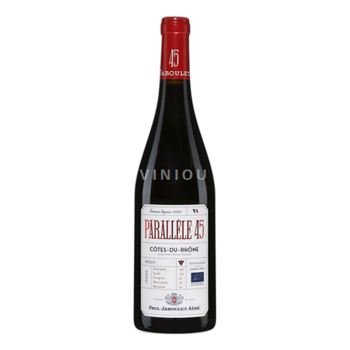 Rhônedalen Côtes du Rhône Paul Jaboulet Aîné Parallèle 45 Icke årgångsbetecknad