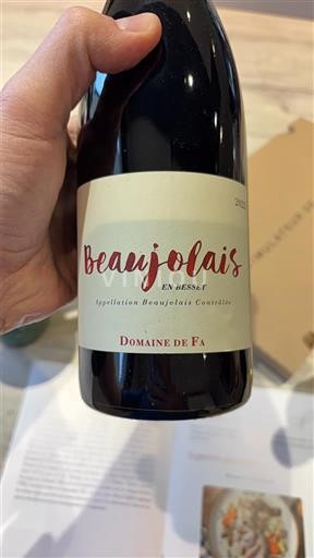 Beaujolais Domaine Fa En Besset 2022