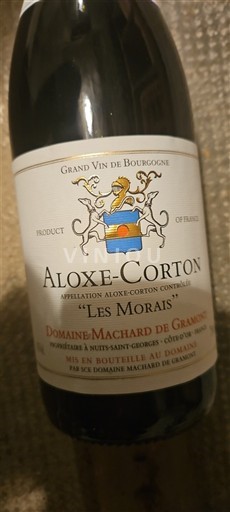 Burgundi Aloxe-Corton Domaine Machard de Gramont Les Morais Jo Viti