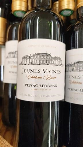 Bordéus Pessac-Léognan Château Bonet Jeunes Vignes 2017