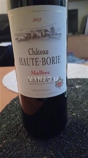 South West Cahors Château Haute-Borie 2022