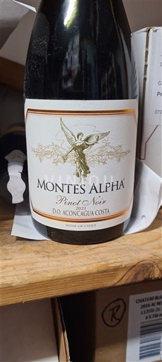 Thung lũng Aconcagua Aconcagua Costa Montes Alpha Pinot Noir Không niên vụ