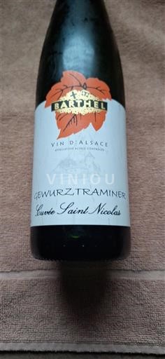 Alsácia Barthel Saint Nicolas Não Sazonado