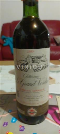 Bordeaux Bordeaux Supérieur Château Le Grand Verdus 1989