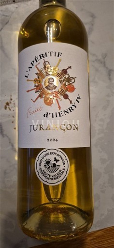 Tây Nam Jurançon Fruité d'Henry IV L'Apéritif 2024