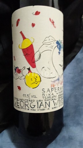 Kachetien Telavi Nika Winery Saperavi Icke årgångsbetecknad