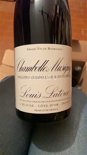 Bourgogne Chambolle-Musigny Louis Latour Non Millésimé