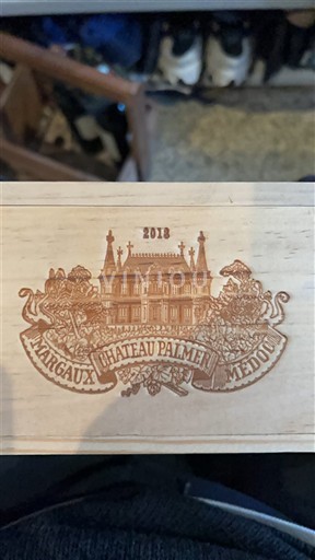 Bordeaux Margaux Grand Cru Château Palmer 2018