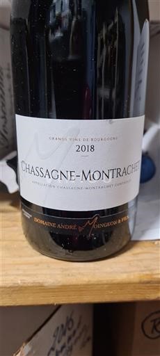 Bourgogne Chassagne-montrachet Domaine André Morgeon & Fils 2018