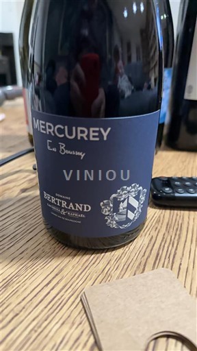 Bourgogne Mercurey Domaine Bertrand Les Boussey 2023