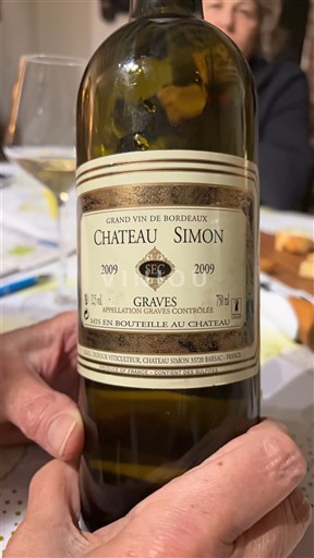Bordeaux Graves Château Simon 2009