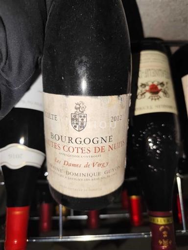 Bourgogne Không được chỉ định Domaine Dominique Guyon Les Dames de Vergy 2012