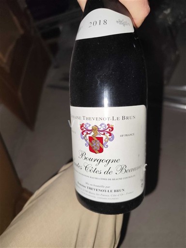 Bourgogne Không được chỉ định Domaine Thevenot-Le Brun 2018