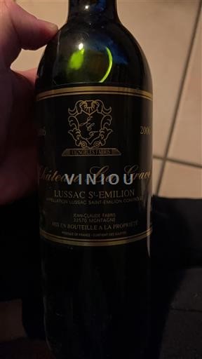 Bordeaux Lussac-Saint-Émilion Château La Grave 2006