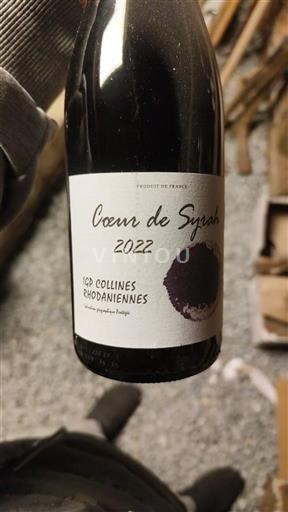 Alps and Rhone Valley Rhône Hills Cœur de Syrah 2022