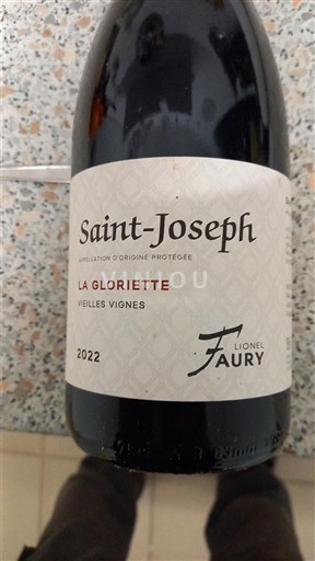 Thung lũng Rhône Saint-Joseph Lionel Faury La Gloriette Vieilles Vignes 2022