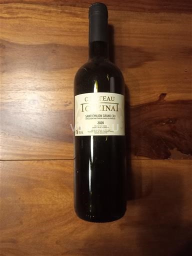 Bordeaux Saint-Émilion Grand Cru Grand Cru Château Tour Saint Vincent 2020