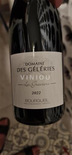 Valle del Loira Bourgueil Domaine des Géleries Les Graviers 2022