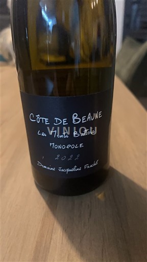 Bourgogne Côte-de-beaune Domaine Jacqueline Frachet Les Monte Battois Monopole 2022