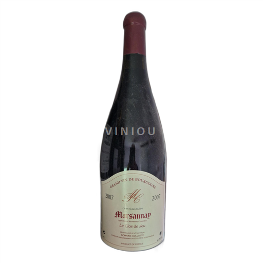 Bourgondië Marsannay Domaine Collotte Le Clos de Jeu 2007