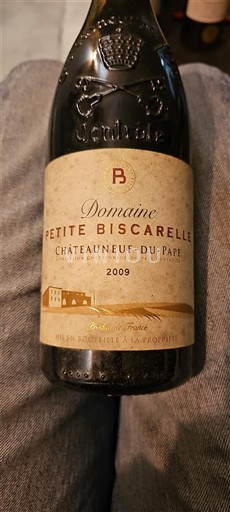 Valle del Rodano Châteauneuf-du-Pape Domaine Petite Biscarelle 2009
